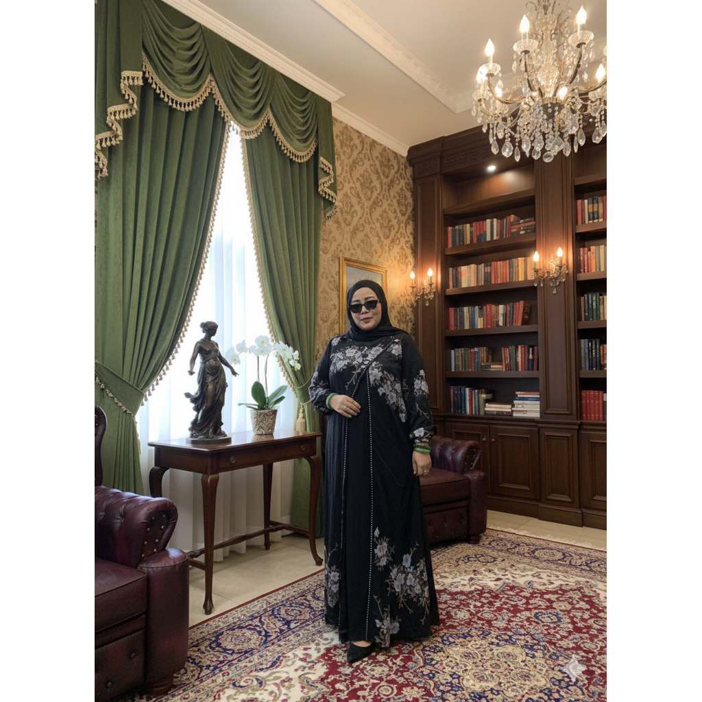 baju gamis mewah dan elegan baju gamis untuk Lebaran baju gamis murah baju gamis cantik