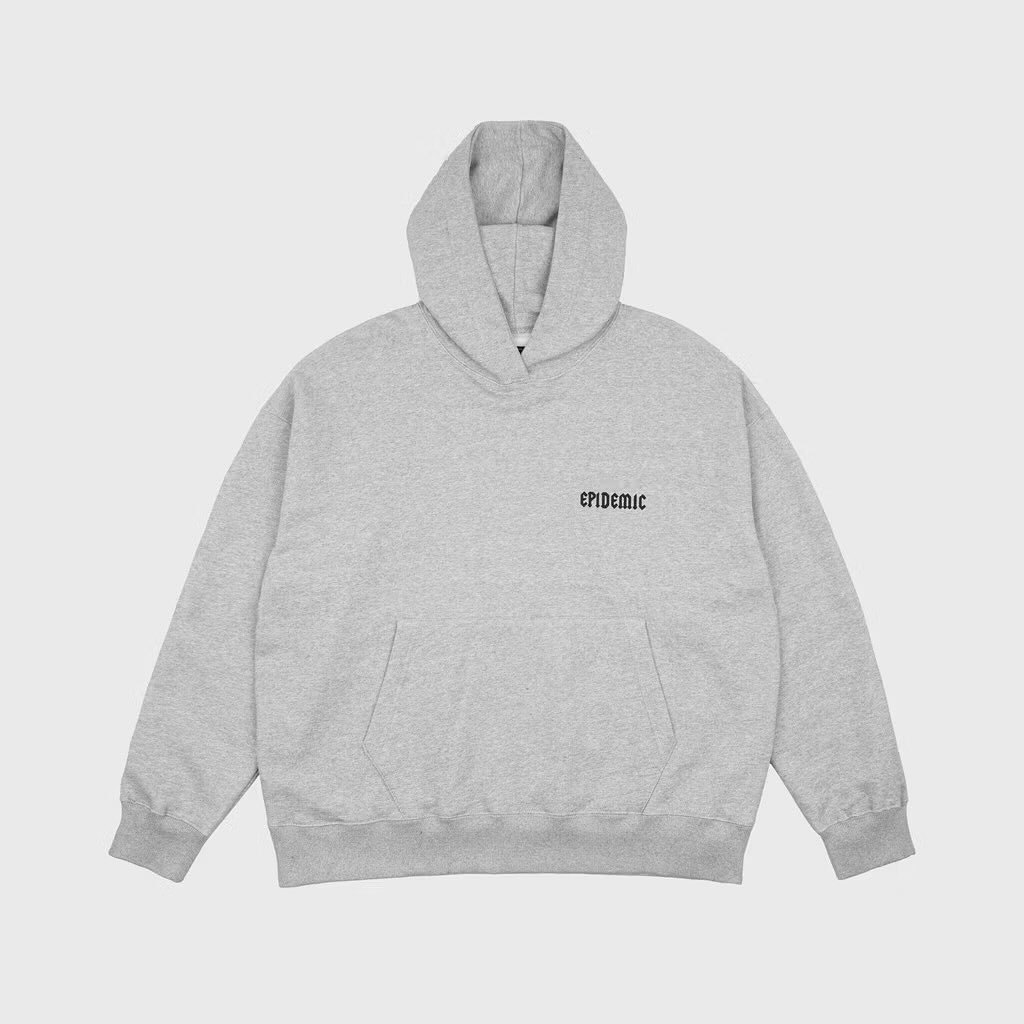 EPIDEMIC HOODIE - HD BOXY CHARIOT MISTY