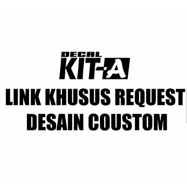 Decal Stiker Motor CRF 150 L Tosca Matte Minimalis Dekal Sticker Variasi Striping CRF 150 L