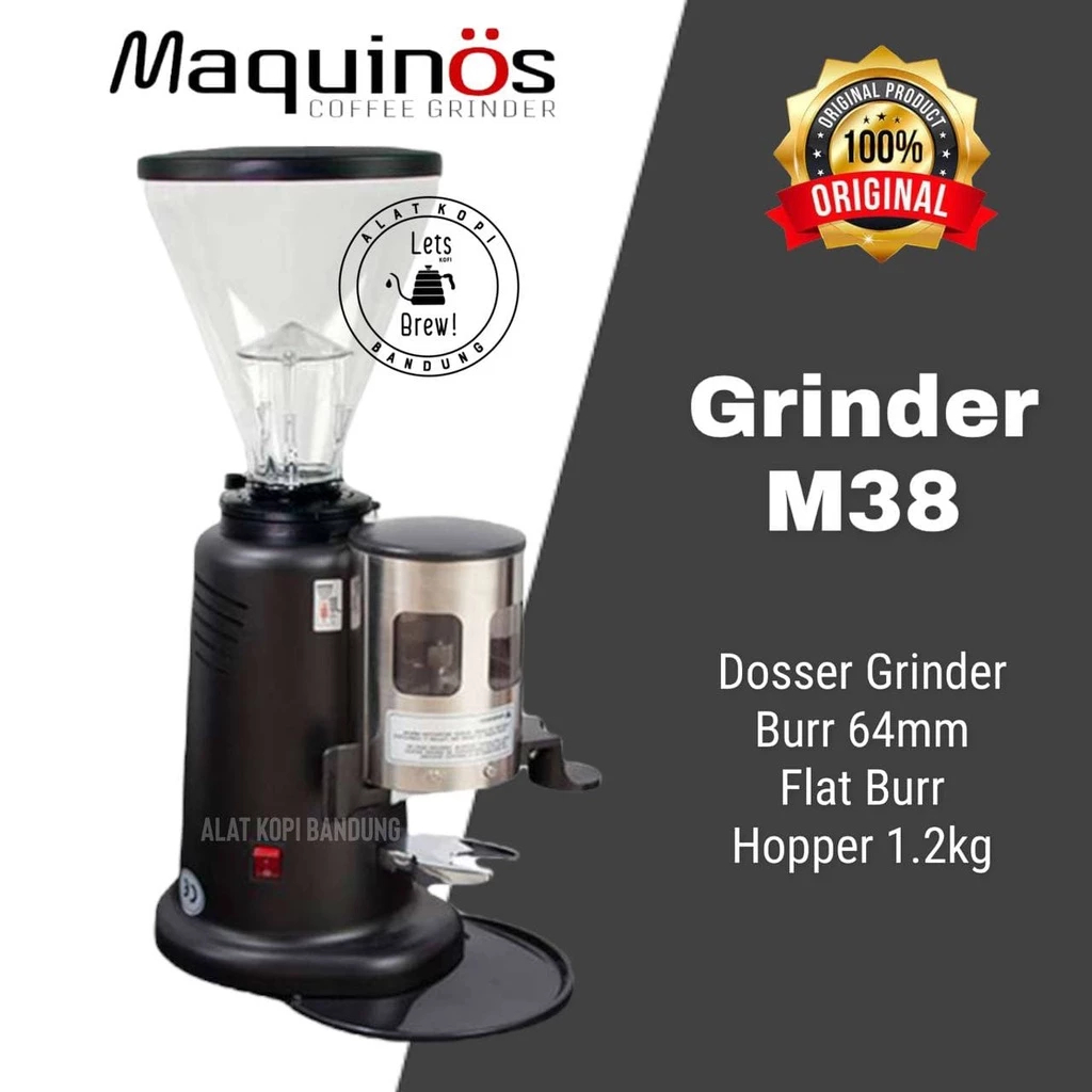 Grinder Maquinos Doser M38 | Grinder Espresso Maquinos M38 Doser