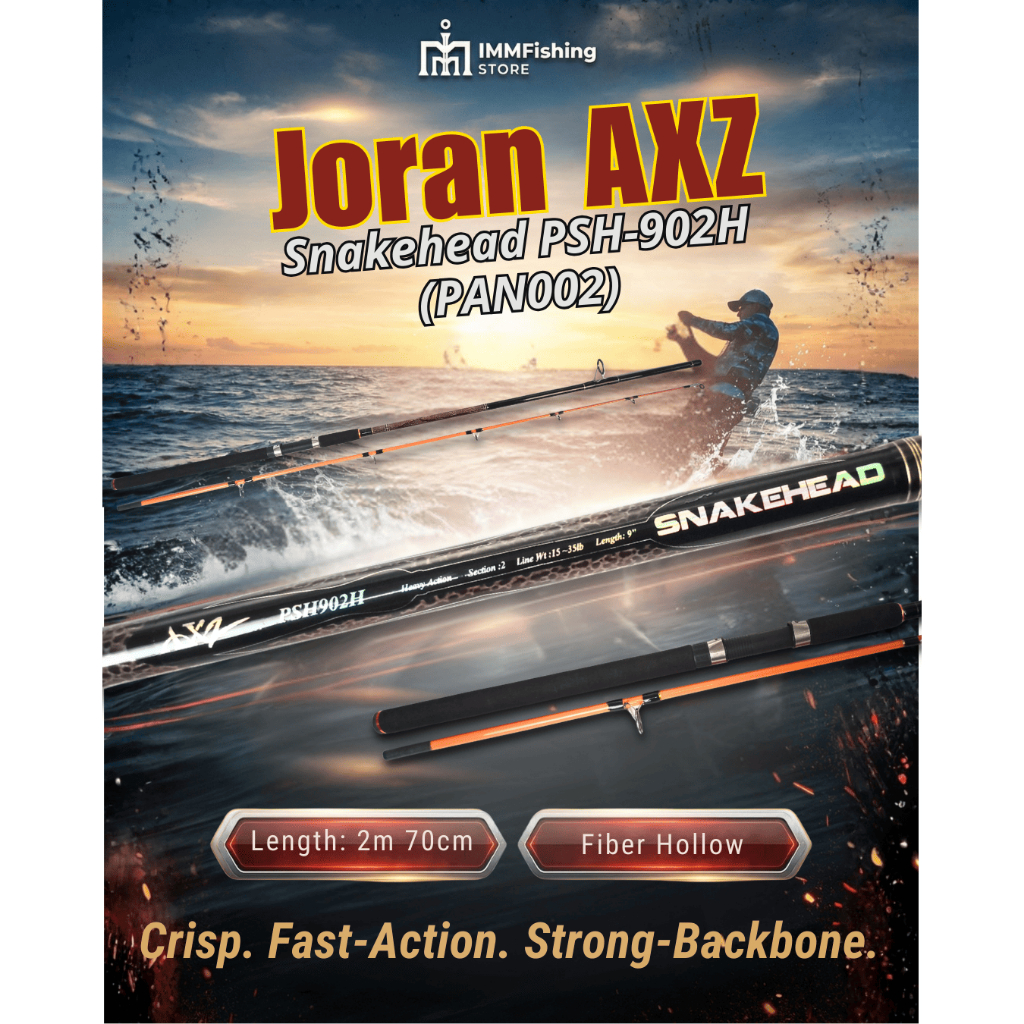 JORAN AXZ SNAKE HEAD | Alat Pancing
