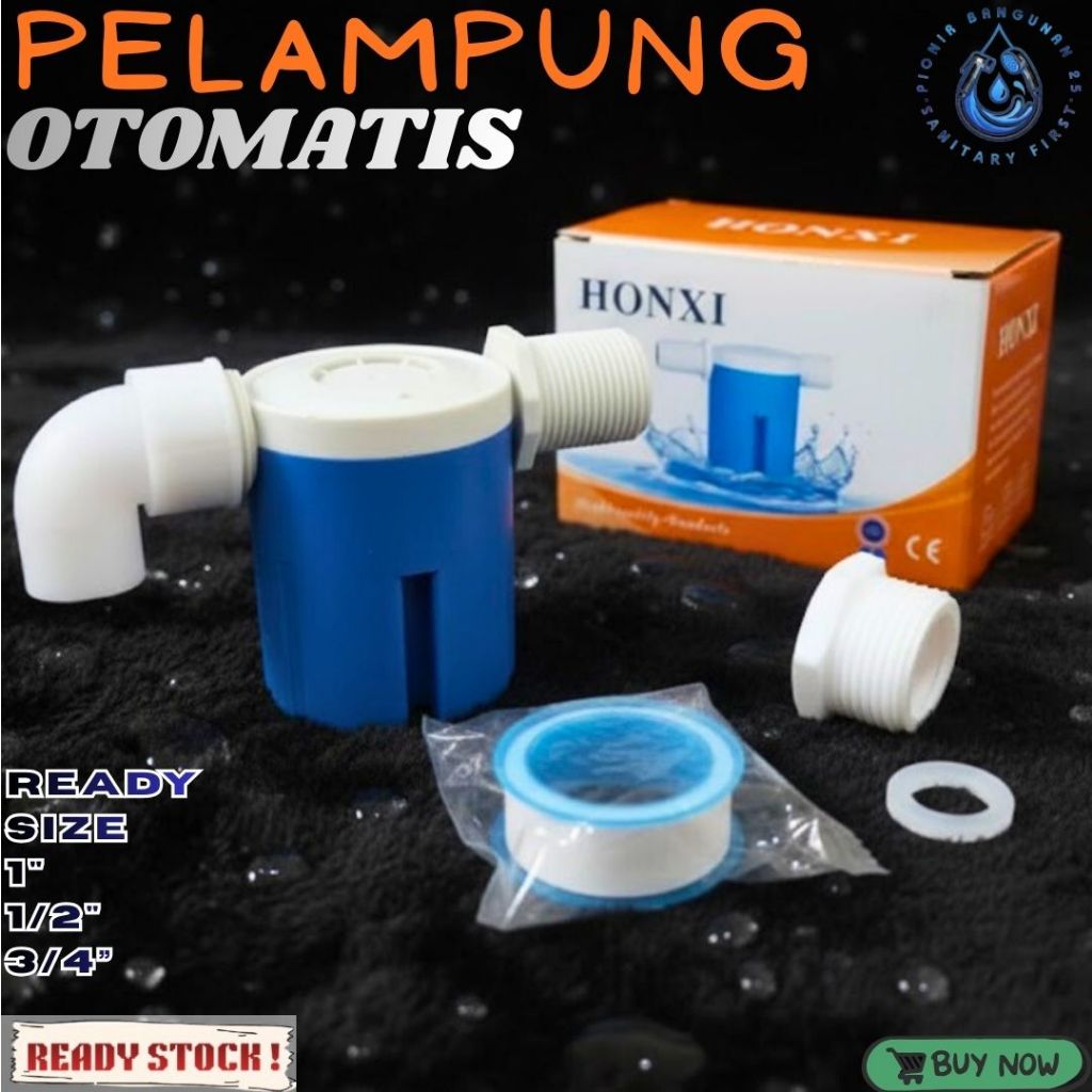 Pelampung Air Otomatis Merk HONXI Untuk Tangki/Toren Kolam//Bak Murah Bagus