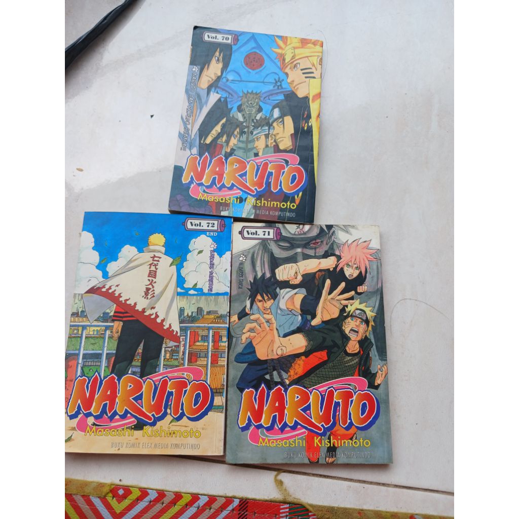 KOMIK NARUTO 70. 71. 72.