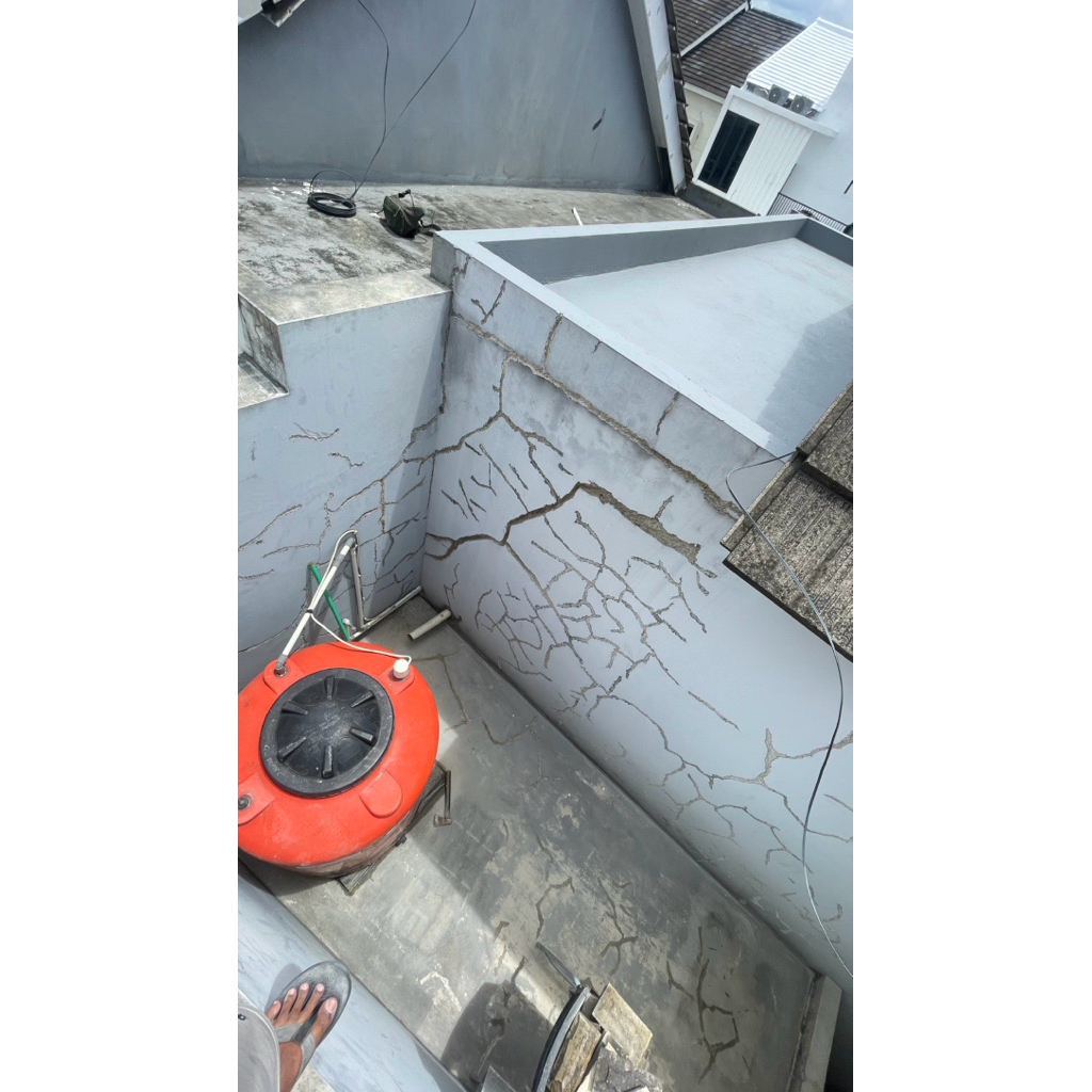 reparasi dak beton bocor, ban bannan bocor, carpusan bocor, genteng bocor