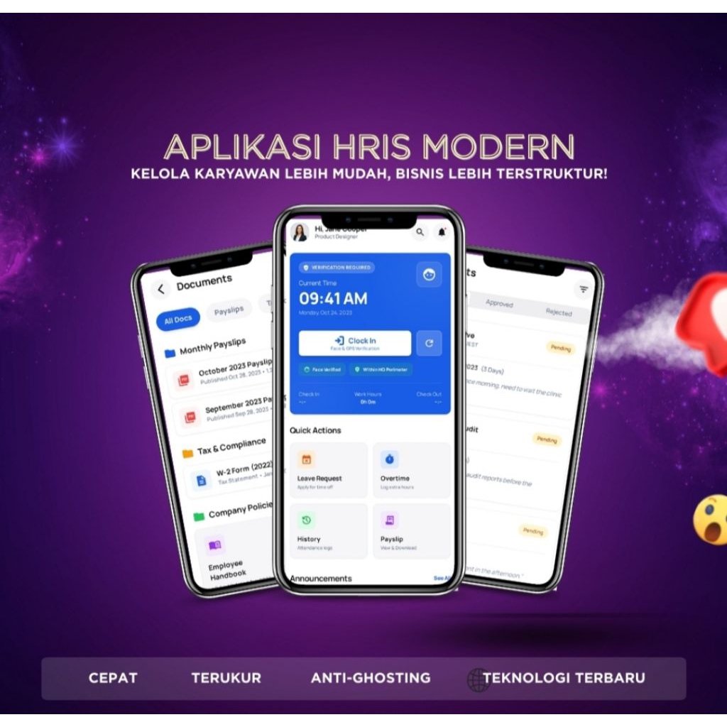 APLIKASI HRIS MODERN