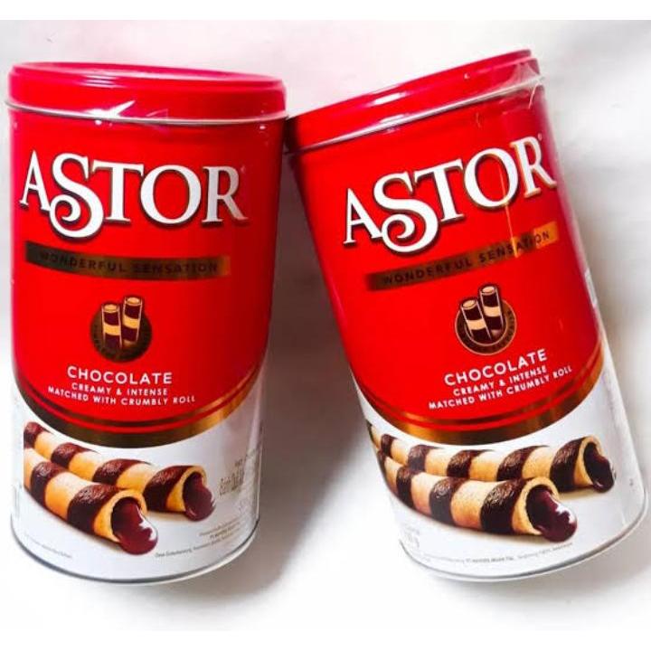 Astor Coklat Mayora Kaleng & Box 330g Full Sensasional