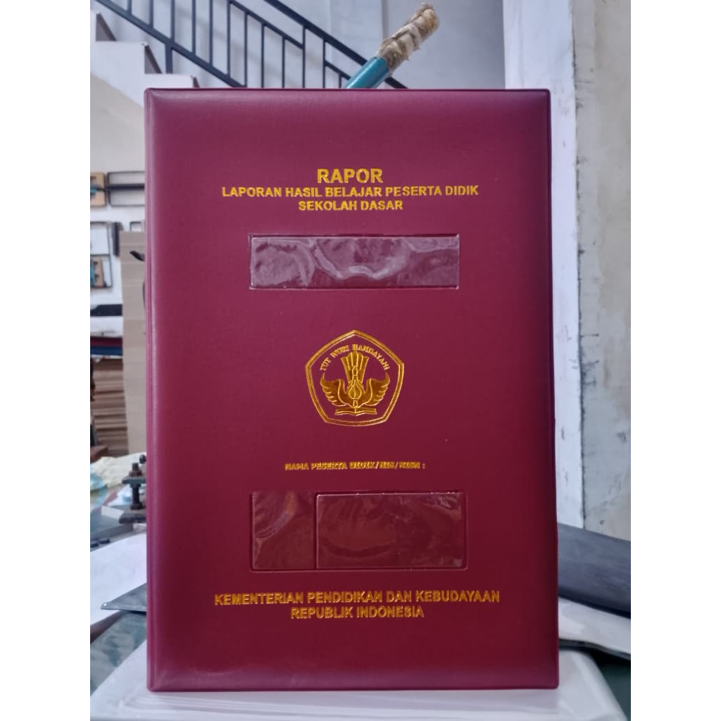 Ready Stock Bisa Beli 1 Pcs. Sampul Raport K13 Untuk SD Umum Ukuran A4 dan F4
