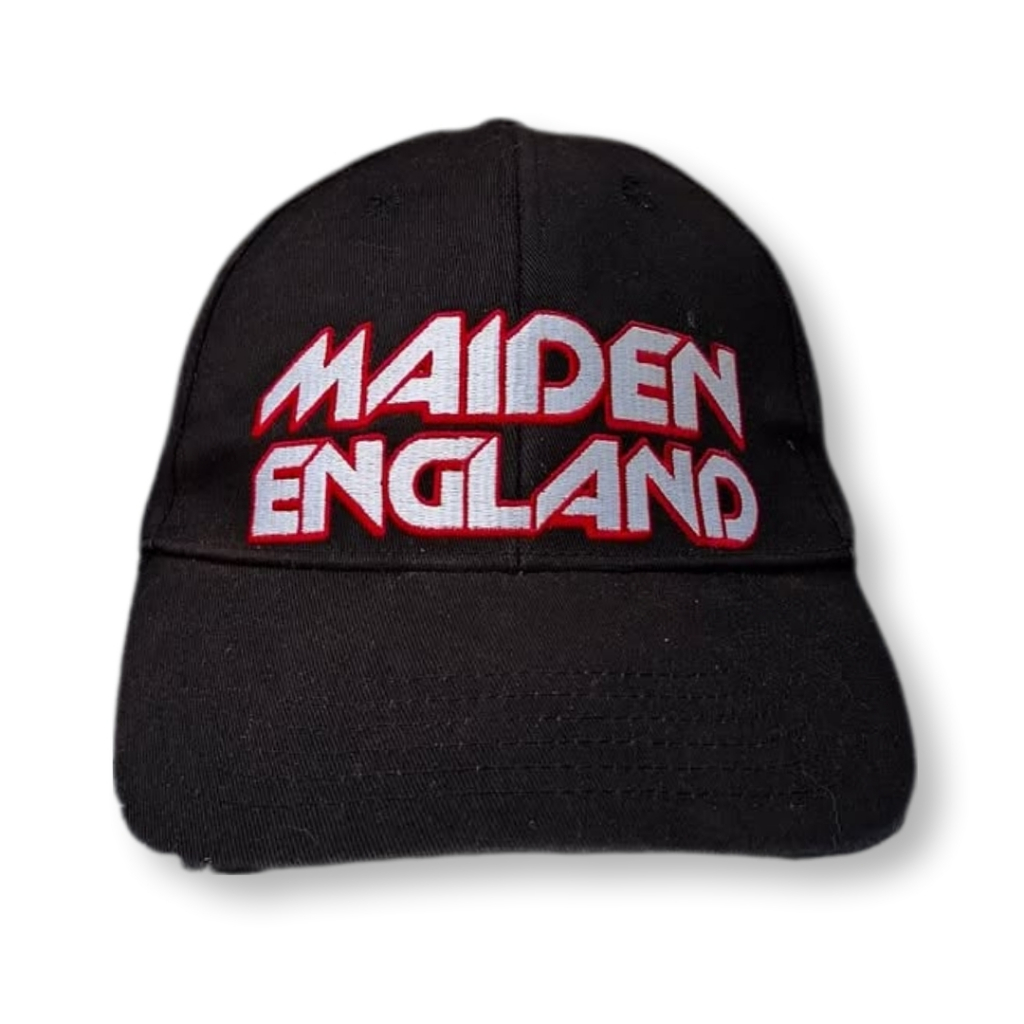 IRON MAIDEN BAND - ENGLAND FLEXFIT CAP | HAT | TOPI | BDJNG