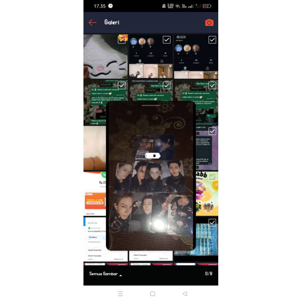 Photocard Enhypen Weverse Ver