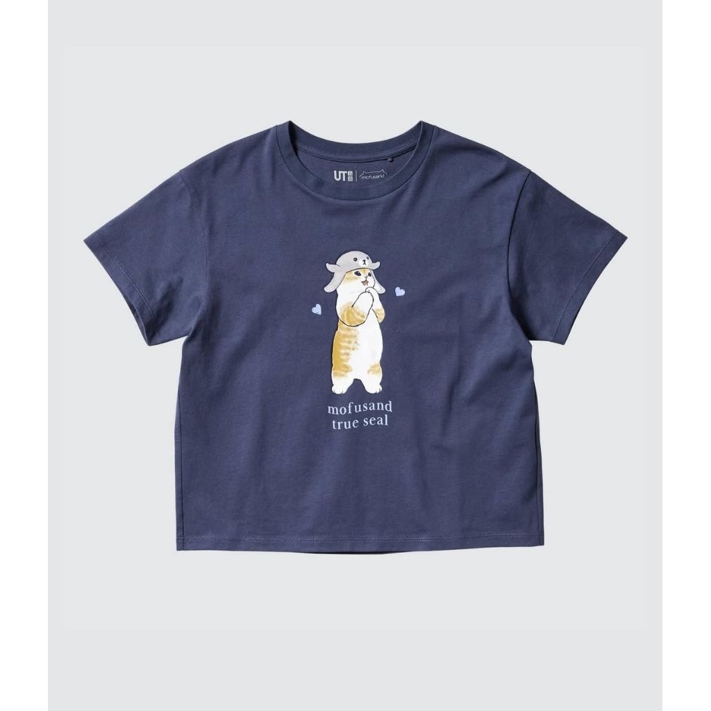 Preloved Uniqlo Mofusand True Seal Baby Tee