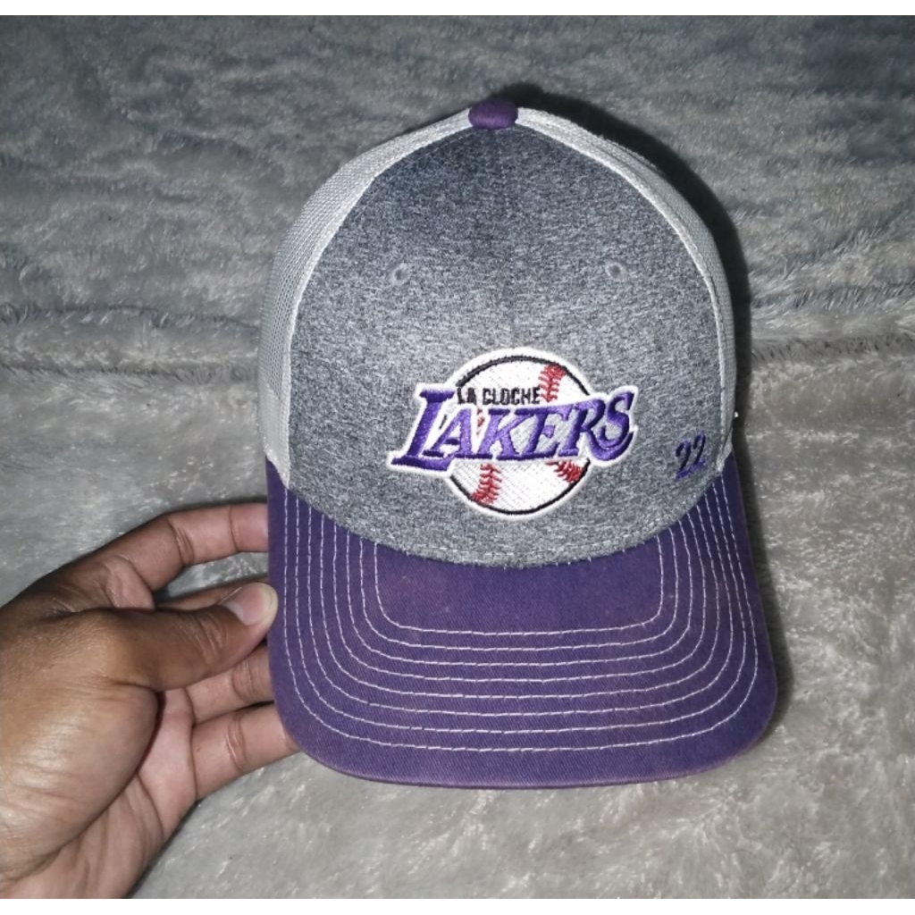 Topi Trucker LAKERS dari AJM Second