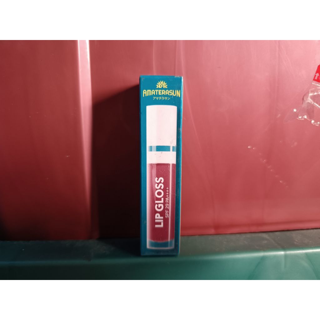 Amaterasun Lip Gloss Mauve SPF 29 PA++ REJECT KEMASAN