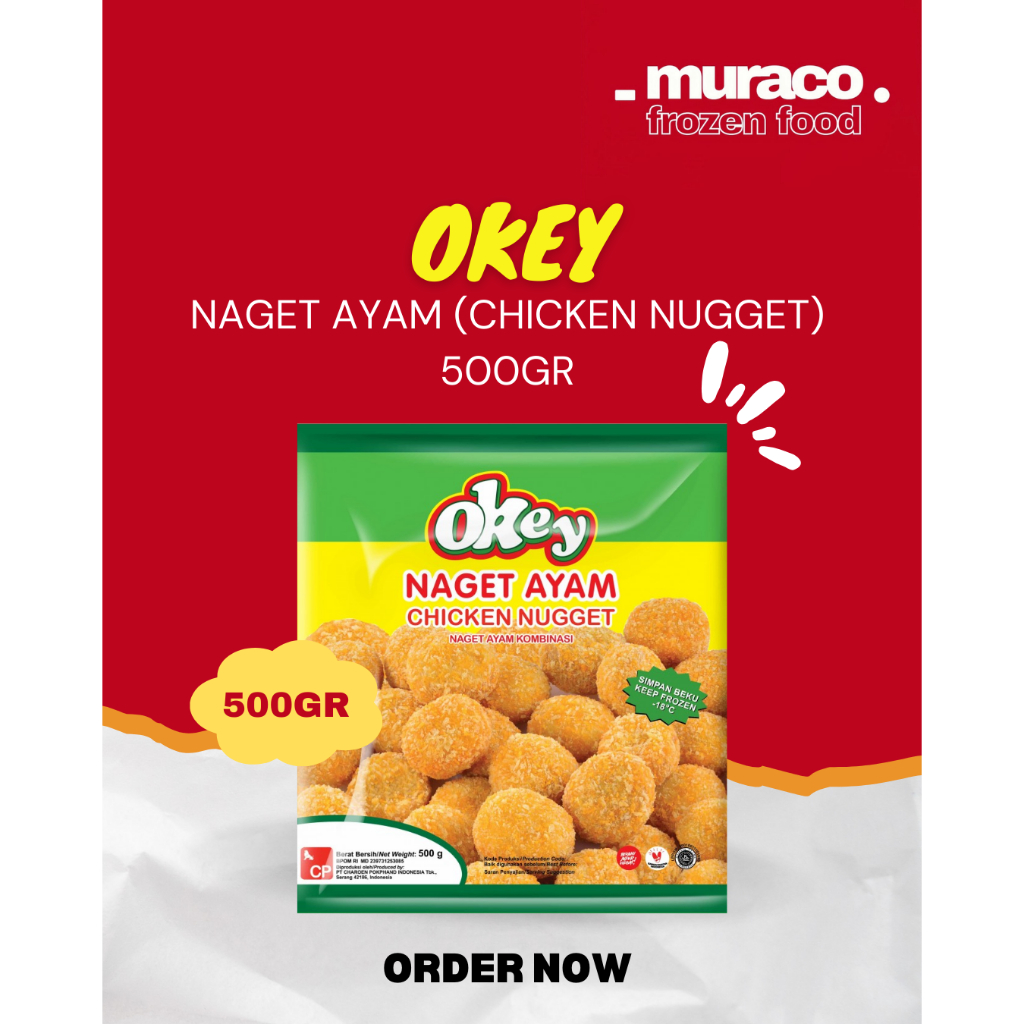 Okey Nugget Ayam 500gr