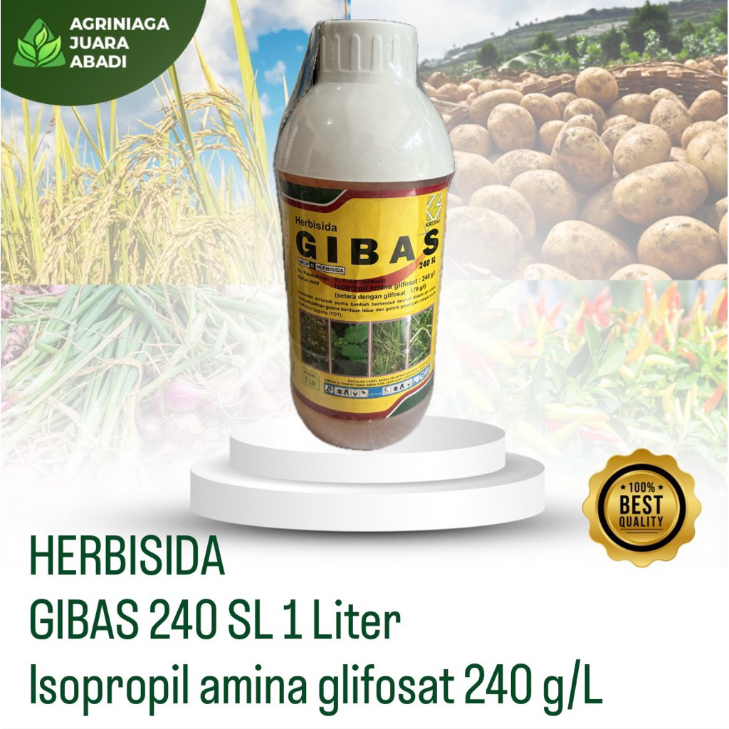 HERBISIDA GIBAS 240 SL 1 LITER