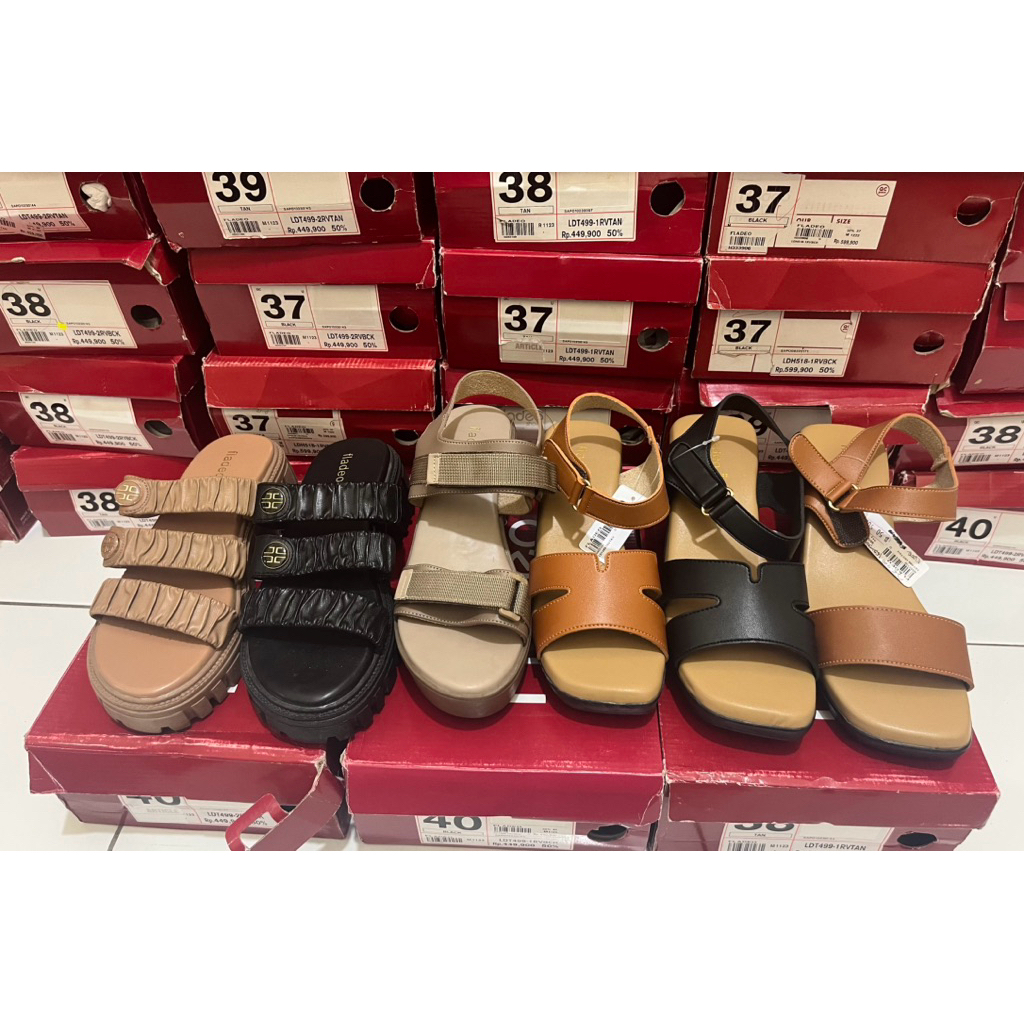Sandal Wedges Fladeo Original