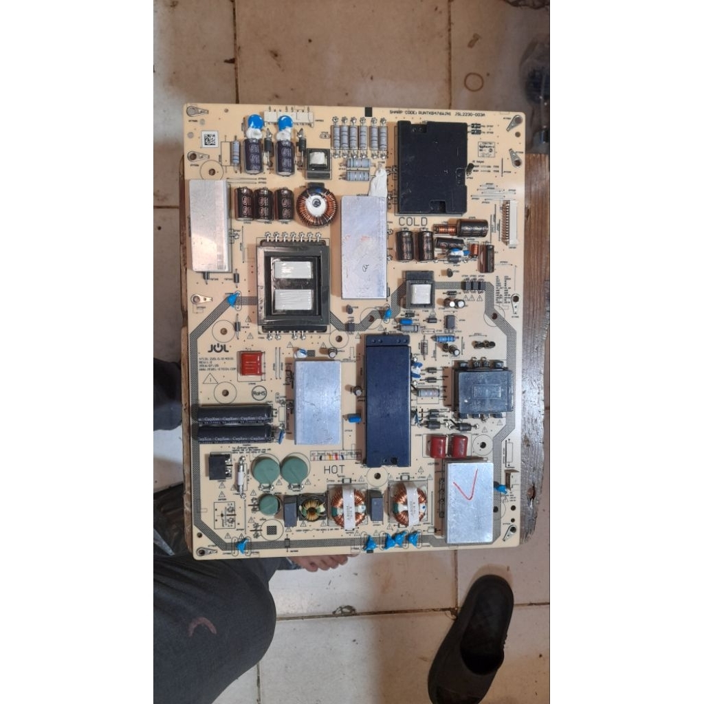 psu MAINBOARD TV sharp lc 60SA5500x original