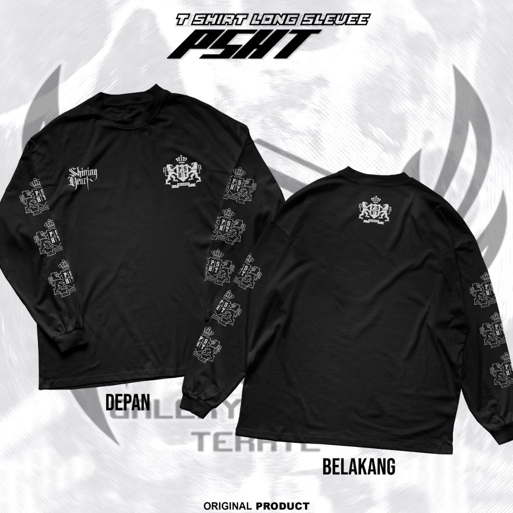 Longsleeve PSHT Simple - Kaos Panjang PSHT Simple - Kaos PSHT - Shining Heart