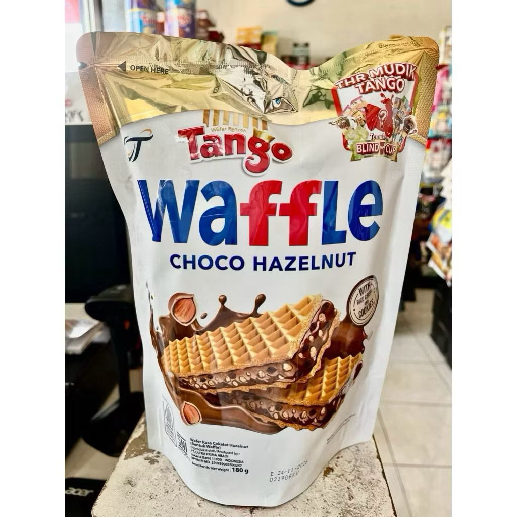 Tango Waffle Choco Hazelnut Pouch 180g