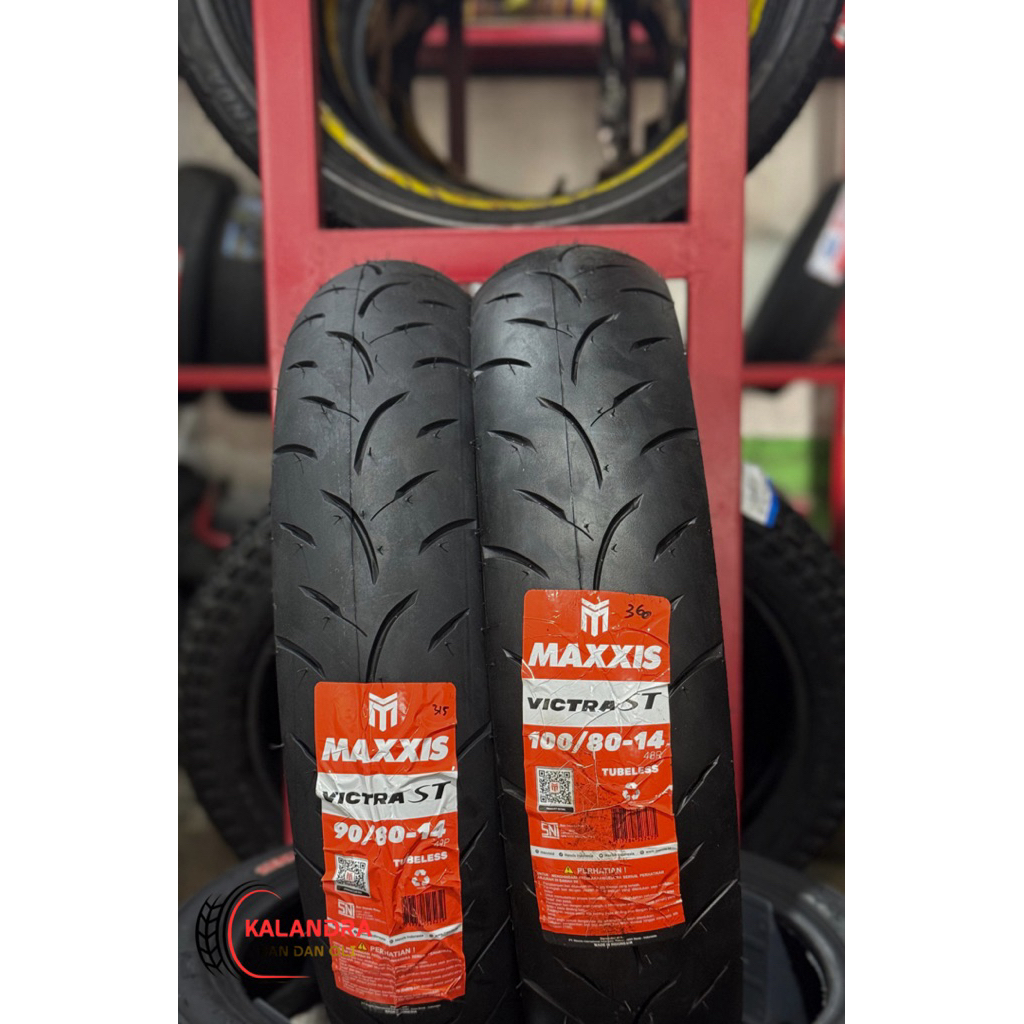 BAN MAXXIS VICTRA TUBLESS MATIC RING 14 90/80 100/80