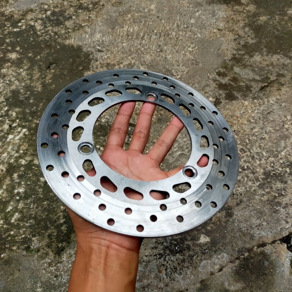 Disc Disk Brake Depan Piringan Cakram Yamaha NMAX Old New Original Bekas Copotan Motor Second 2nd