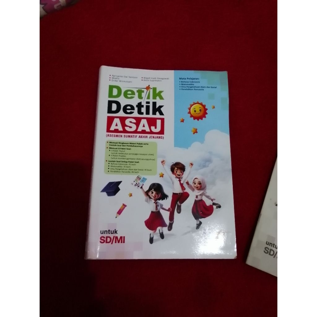 [Preloved] Buku Detik-Detik ASAJ SD Kelas 6