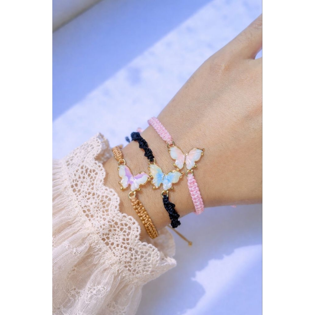 Gelang tali gelang aesthetic gelang couple murah