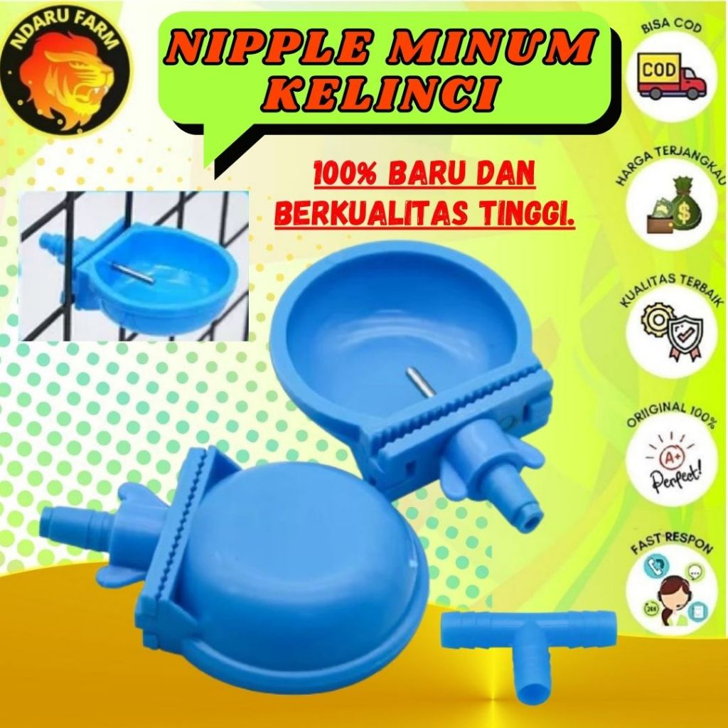 Tempat Minum Kelinci Nipple Kelinci NDARUFRAM