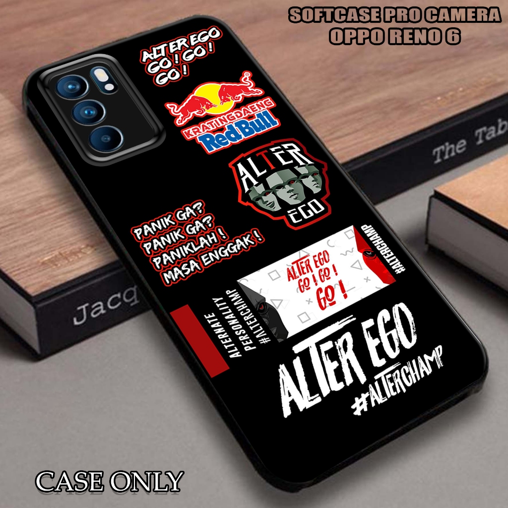 case oppo reno 6 - casing oppo reno 6 [ esprt ] silikon oppo reno 6 - kesing hp - casing hp  - case 