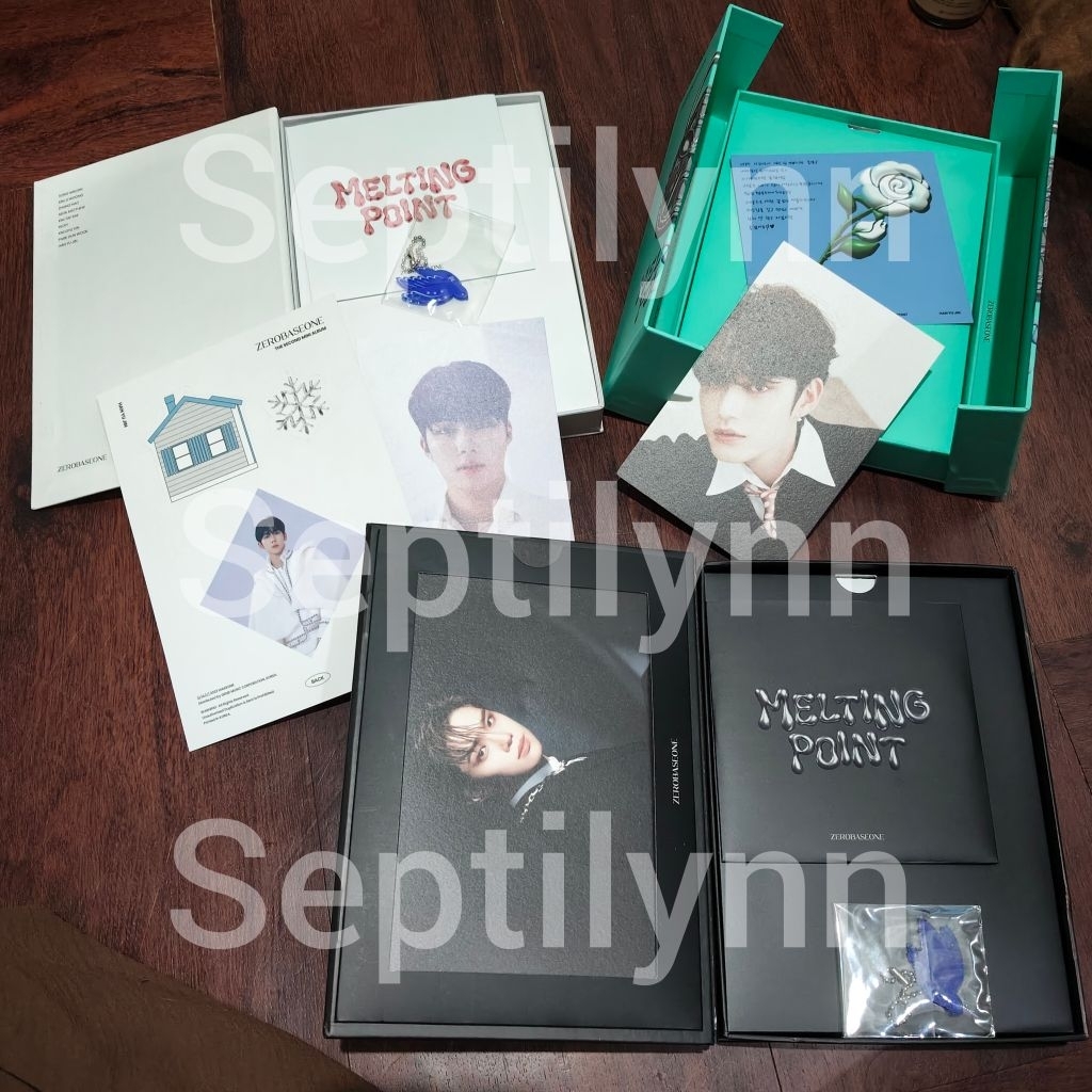 ALBUM MELTING POINT ZEROBASEONE ZB1 UNSEALED
