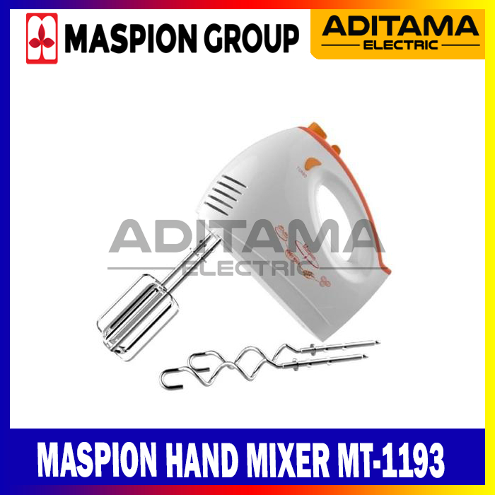MASPION HAND MIXER MT1193 / MASPION MIXER TANGAN MT-1193