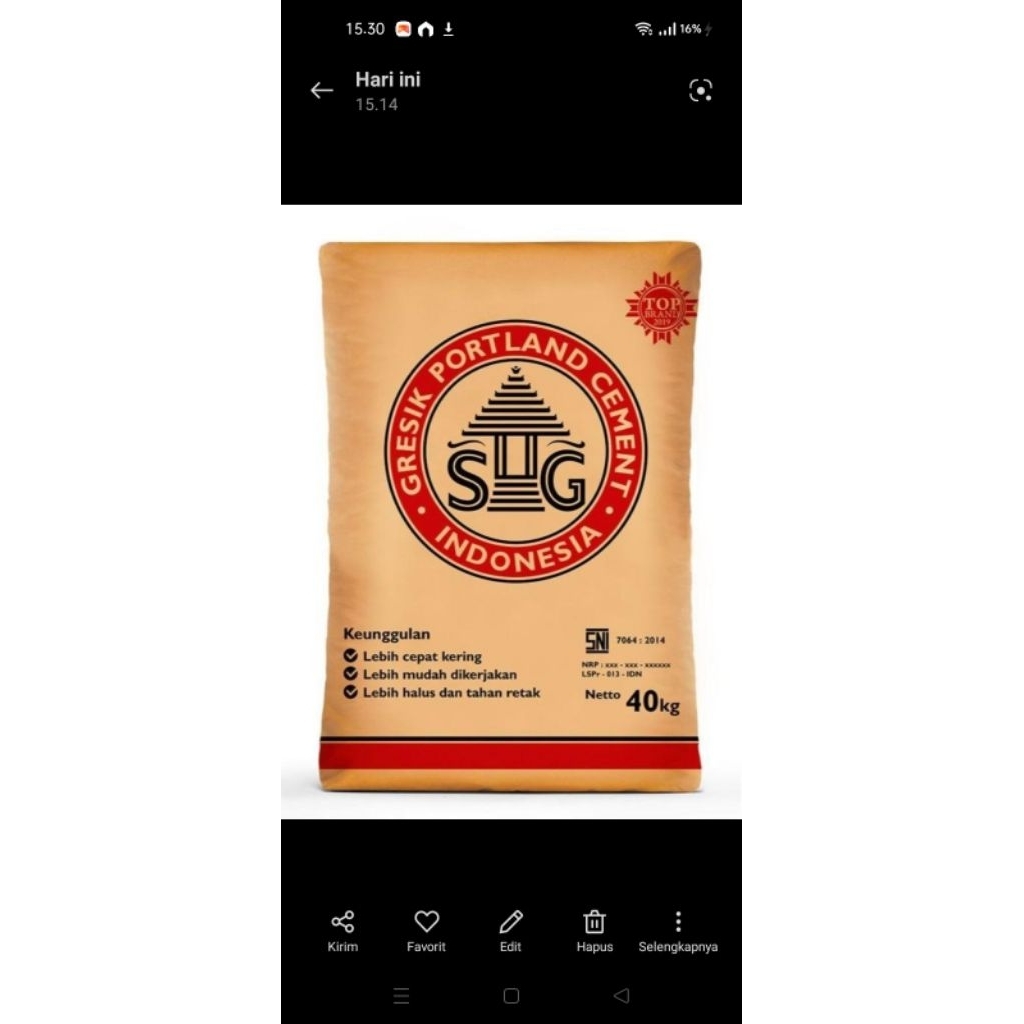 semen Gresik 40kg