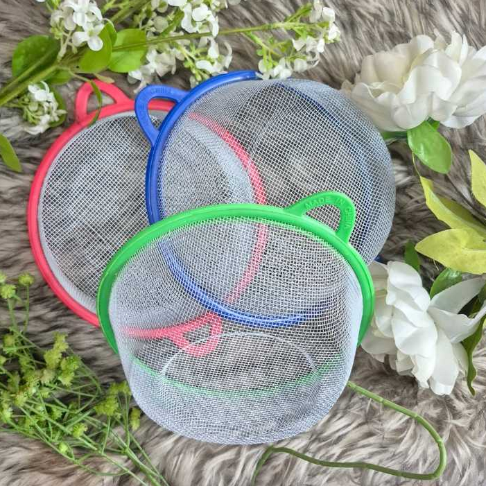 Saringan stainless stael bulat ayakan tepung 20cm