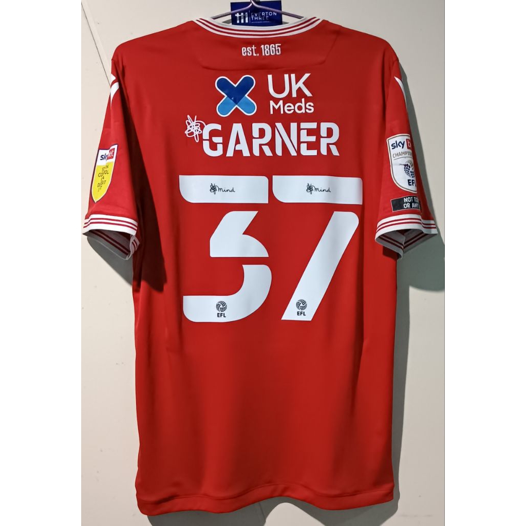 JERSEY NOTTINGHAM FOREST HOME 2020-21 SIZE L GARNER 37