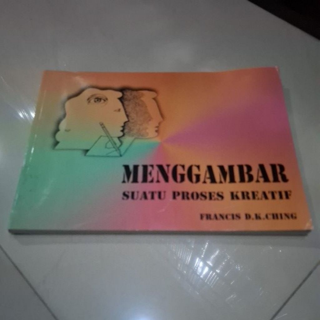 Alrushd Bookstore [ORI 100%] Buku Arsitektur Menggambar Suatu Proses Kreatif ~ Francis D K Ching (Er