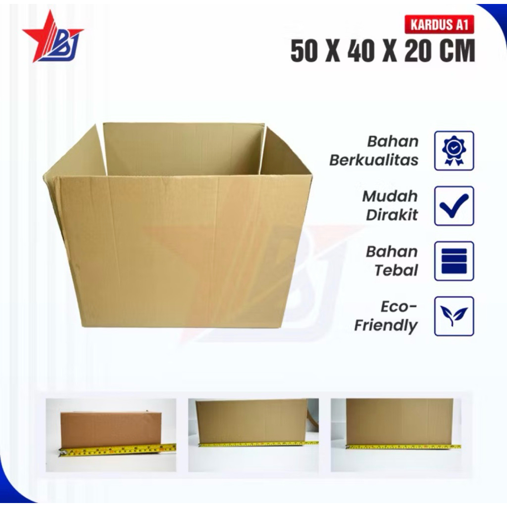 EXTRA PACKING BUKET KIRIM KARGO DAN LUAR JAWA TAMBAHAN EXTRA PACKING KARDUS JUMBO 50X40X20CM BOX BES