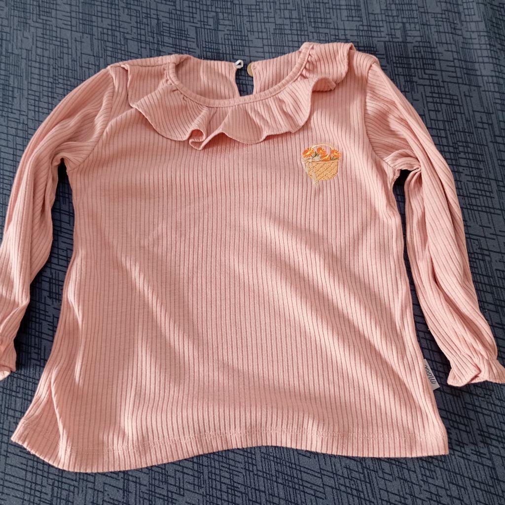 Mooi atasan baju lengan panjang anak perempuan