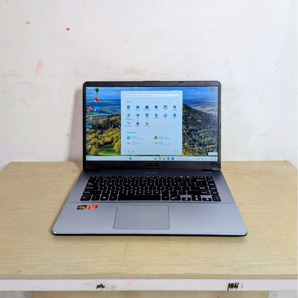 SLIM Laptop ASUS X505Z RYZEN 5 RAM 8 SSD Laptop Murah - Laptop bekas - Laptop Second - laptop bergar