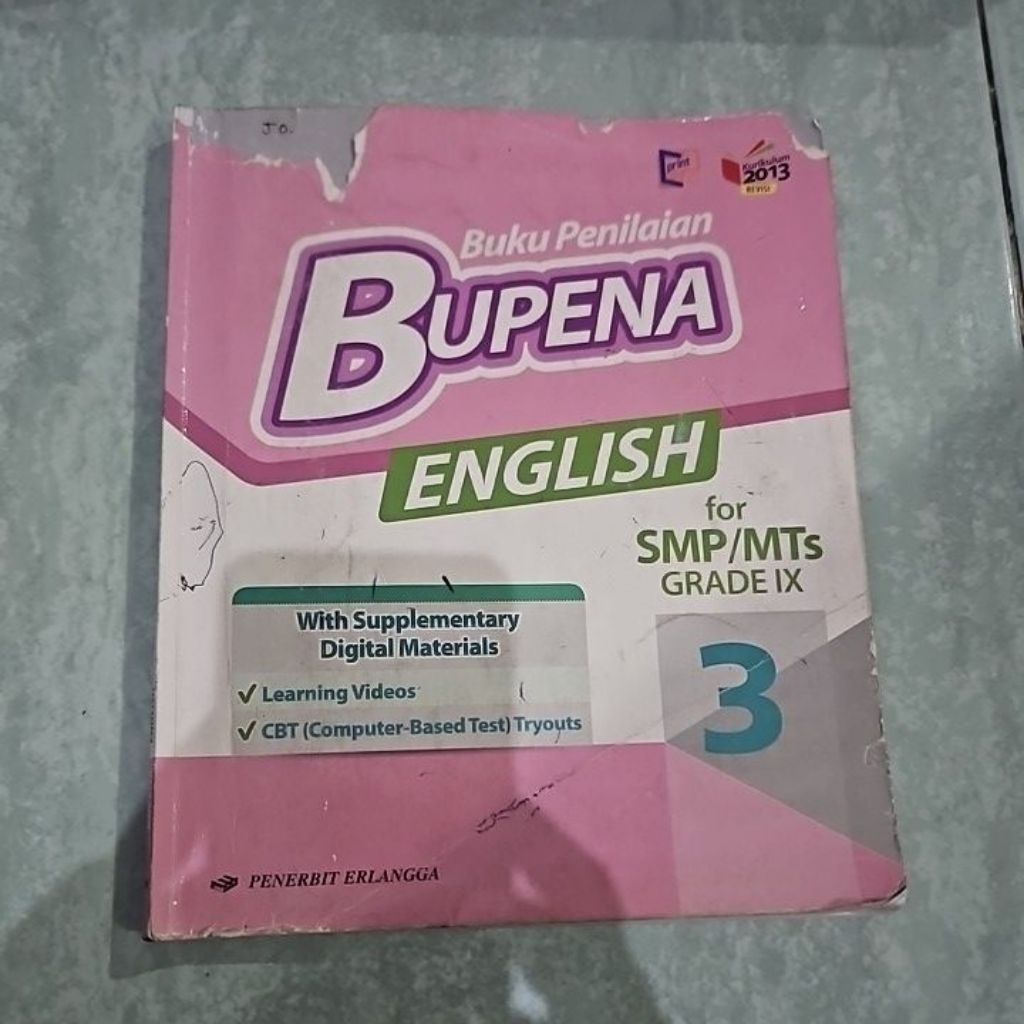 Buku Bupena English