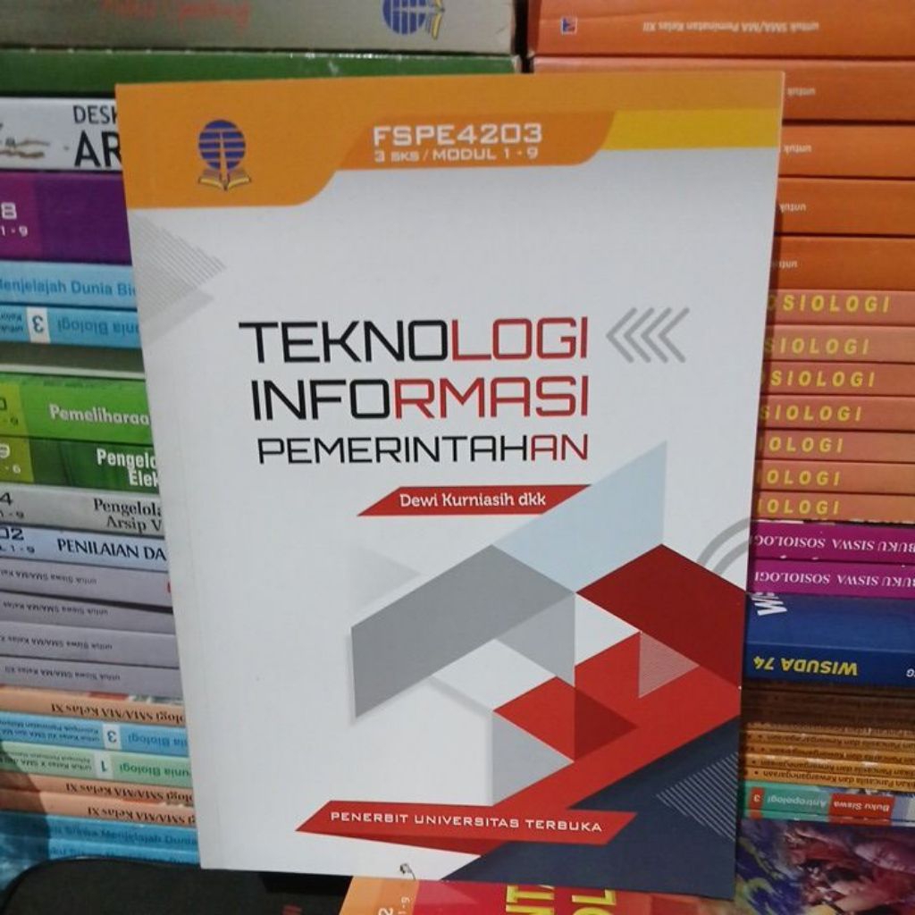 teknologi informasi pemerintahan buku Universitas Terbuka