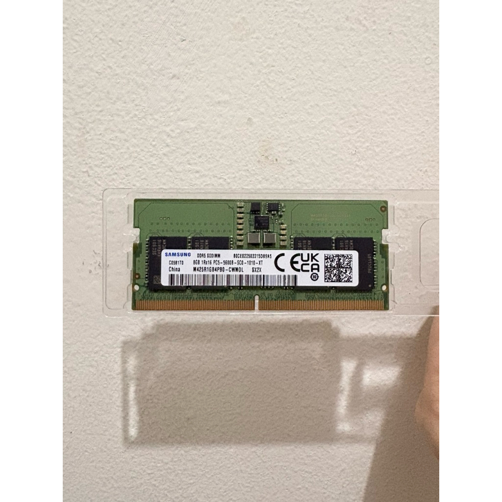 Preloved Ram laptop samsung sodimm 8 gb 5600 Mhz copotan ori laptop baru