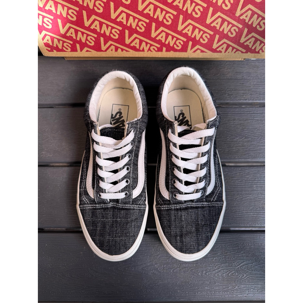 [PRELOVED FIXED PRICE] VANS Old Skool Denim Woman 37