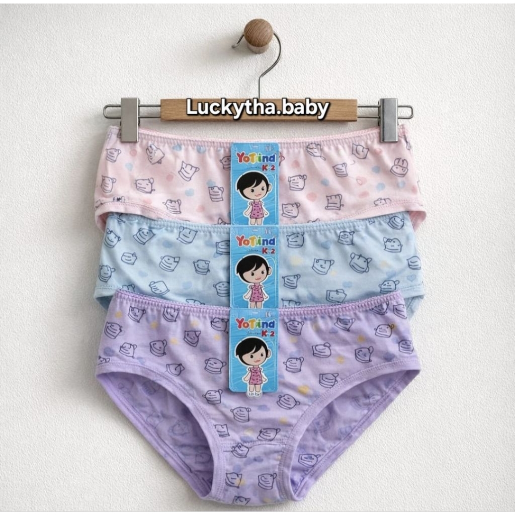 Yutind 1184 _ Celana dalam anak perempuan yutind 1184 full print / celana dalam anak yutind motif