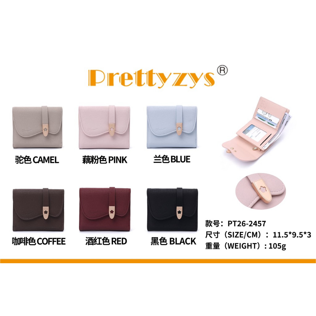 dompet lipat prettyzys terbaru