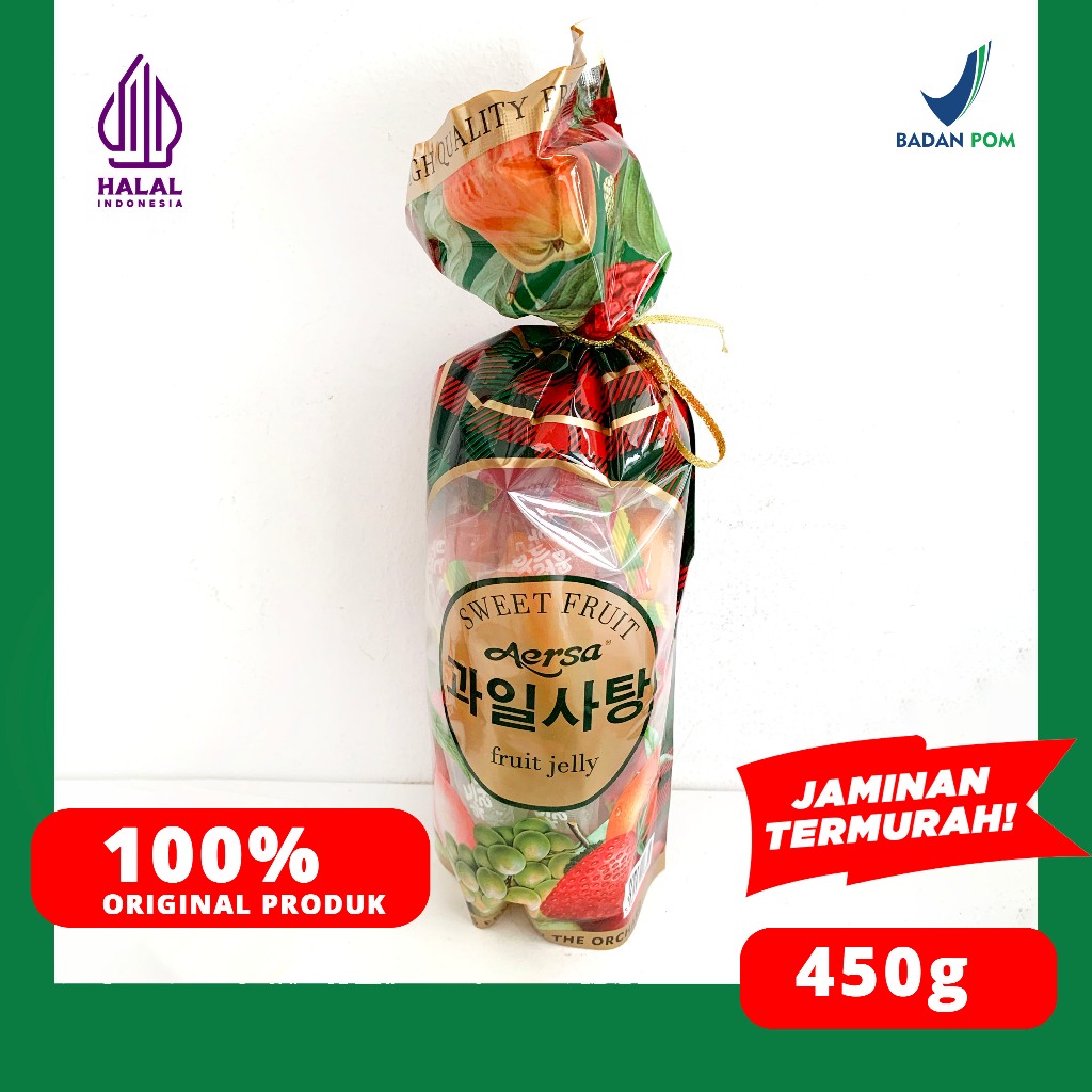 Aersa Sweet Fruit Jelly 450g | Jeli Korea