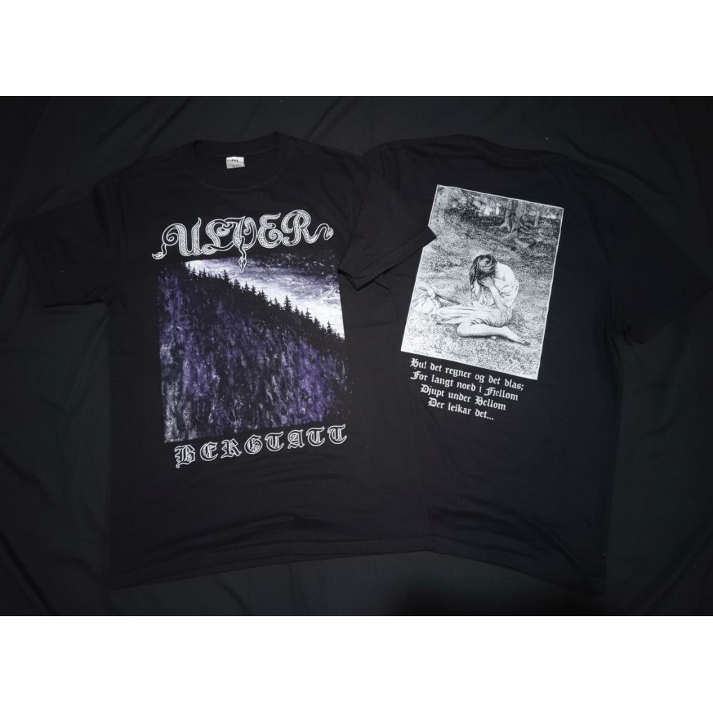 KAOS ULVER - BERGTATT ( TANGAN PENDEK )