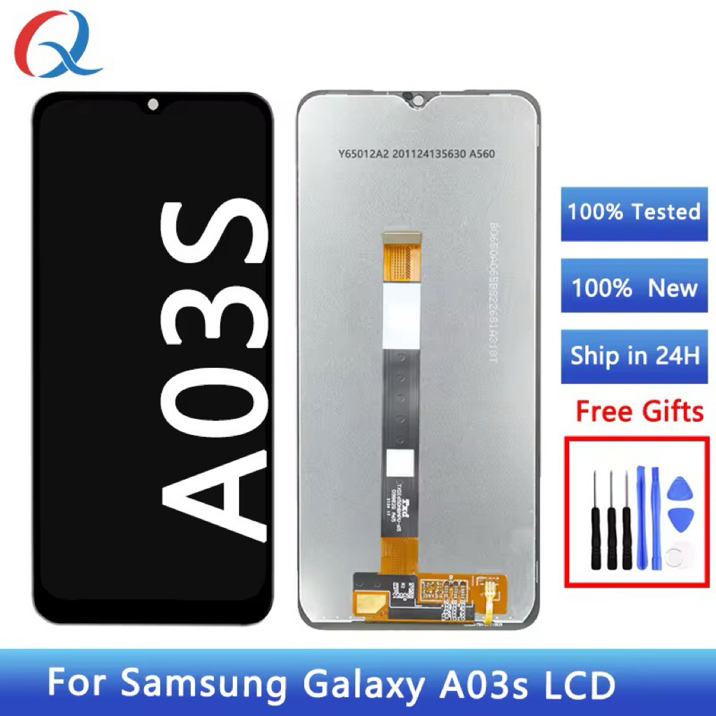 LCD Touchscreen Samsung Galaxy A03s A037u Original New Presisi