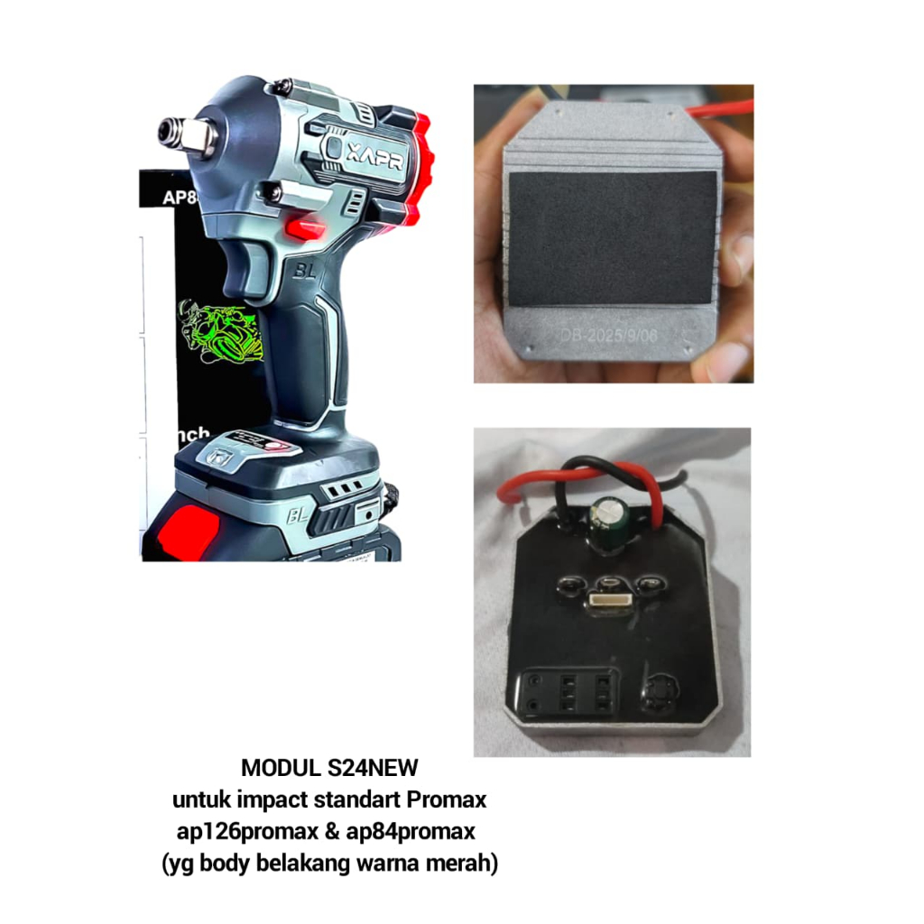 APR S24 Saklar Modul Impact Wrench APR PROMAX Speed Controller Impact Wrench Drill Brushless