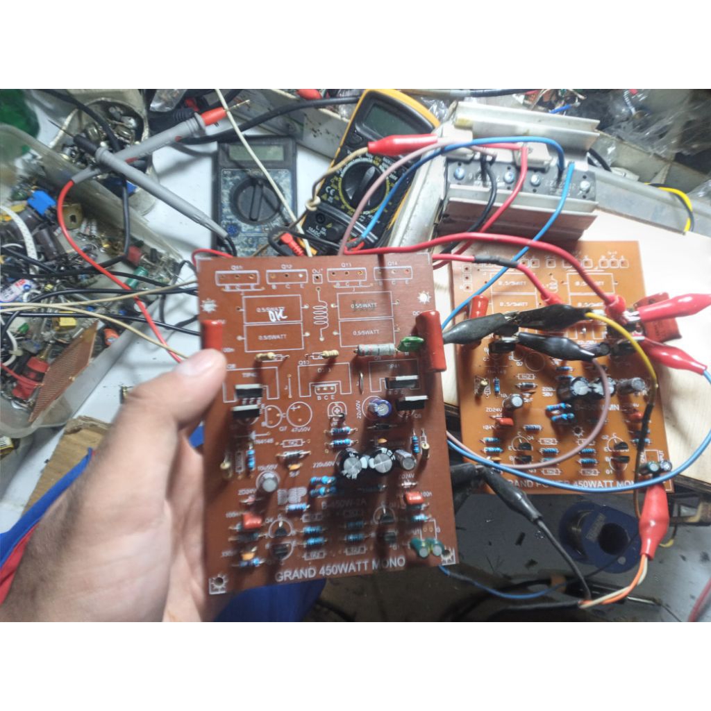 Kit driver power amplifier grand mono