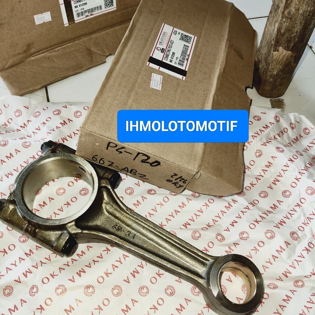 STANG SEHER PS-120 CONROD ASLI OKAYAMA 100%