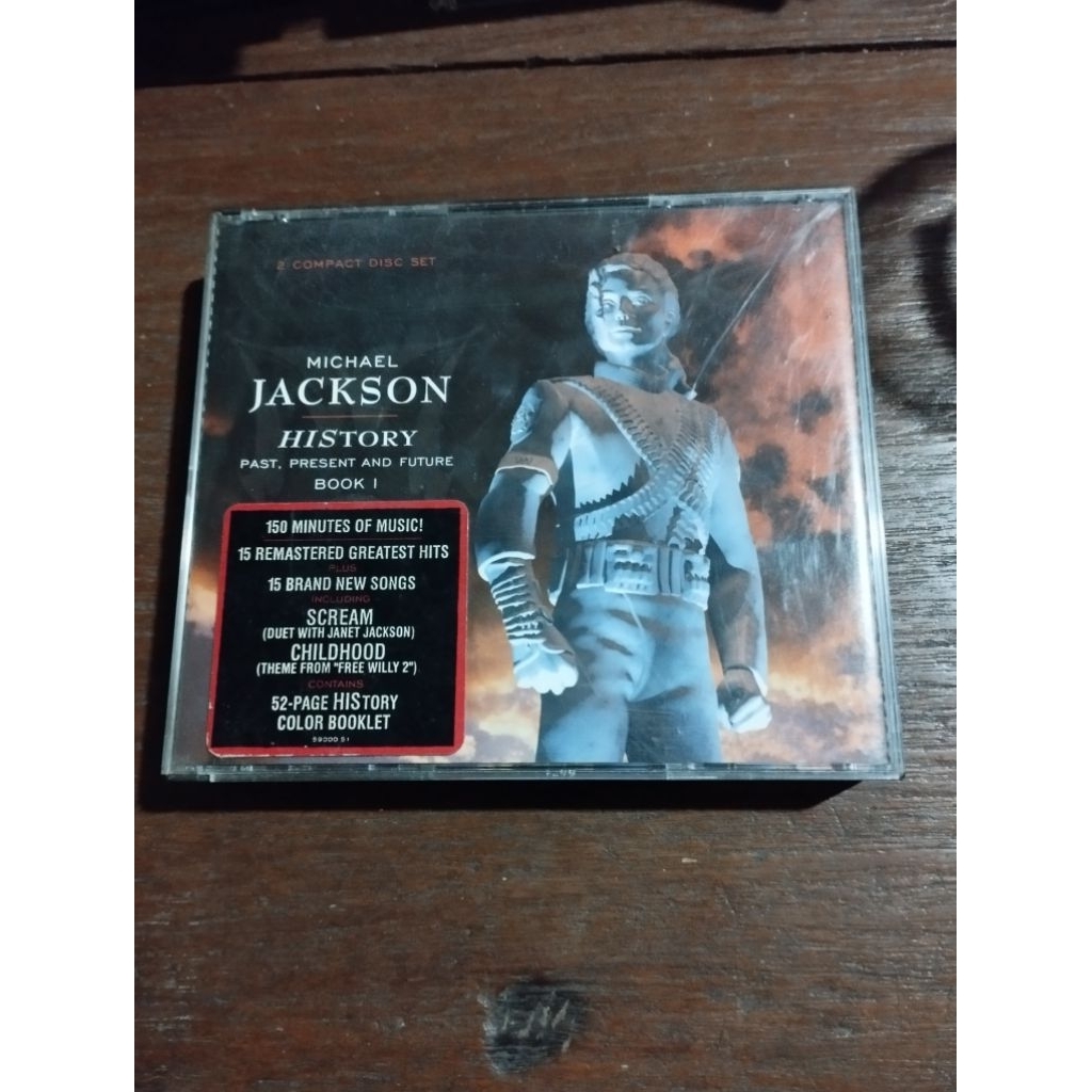 CD Michael Jackson History Fast present and Future Box 1